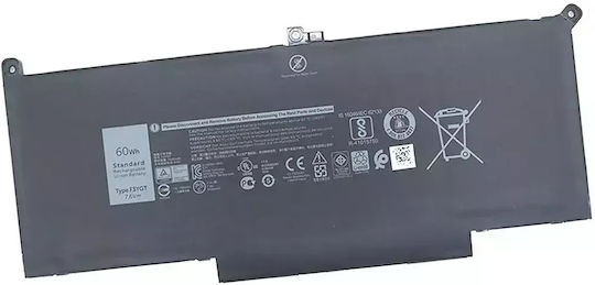 Baterie Dell Latitude 14 7490 Li-ion 7200mAh 4 Celule 7.4V Mentor Premium