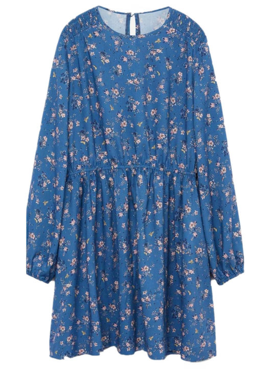 Mango Kinderkleid Blue