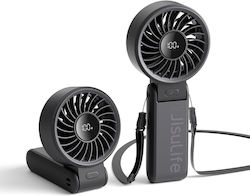 Jisulife Portable Personal Fan Life7 5000mah Black Jisulife Portable Personal Fan Life7 5000mah Black