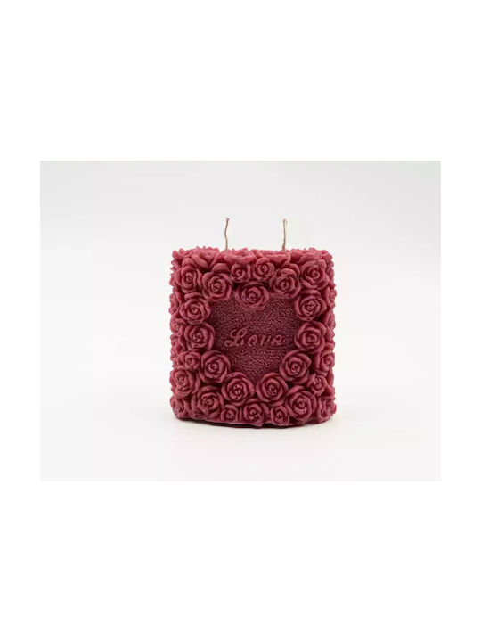 Leather Creations XK Aromatisches Soja-Kerze mi...