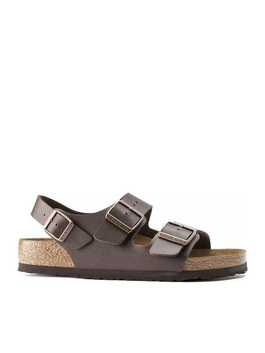 Birkenstock Bs Classic Milano Bf Сандали Кафяв
