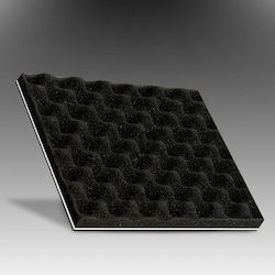 Paramat Hush Wave Pcp1104 Auto-Audiozubehör Schalldämmung Pack 4 Blätter 18mm Schaum + Butyl Dicke 250*250mm 0,25qm