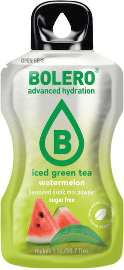Bolero Băutură din Fructe Suc Ceai verde pepene verde Fără zahăr 8gr 1buc