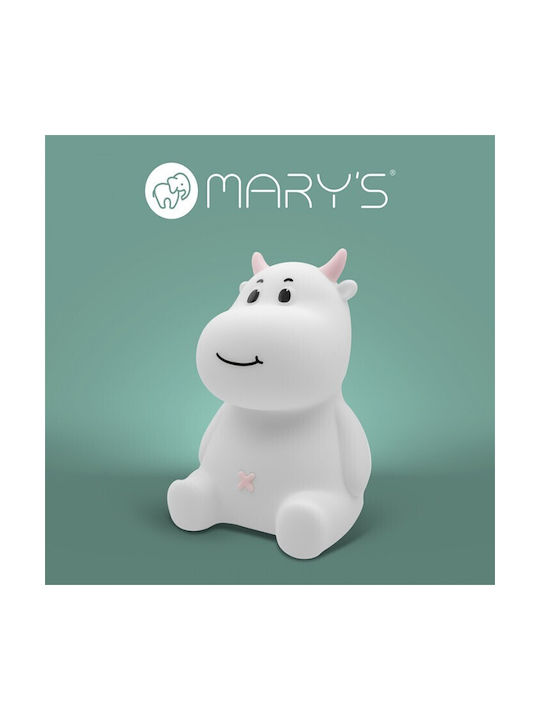 Mary's Led Kids Decorative Lamp Pink 15.5x10.5x15.5cm