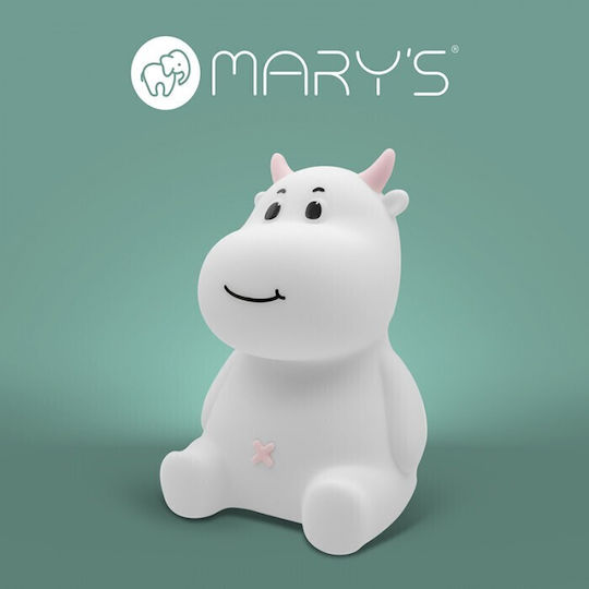 Mary's Led Kids Decorative Lamp Pink 15.5x10.5x15.5cm