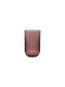 Fylliana Fl853 Set of Glasses Water made of Glass in Purple Color 6pcs
