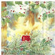 Weihnachtliche Serviette Decoupage Welcome Lights