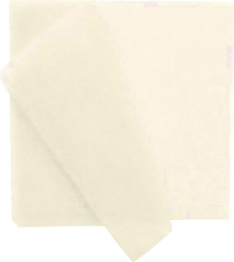 Τούλι Οργάντζα Τετράγωνο Κομμάτι 45x50cm 100 Τεμ Ivory