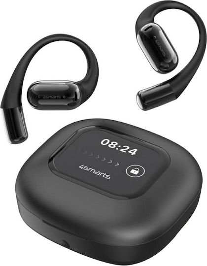 4Smarts Skybuds Bluetooth-Freisprecheinrichtung Kopfhörer mit Ladeetui Schwarz