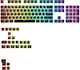 Glorious Gakc-567 Tastatur Schlüsselkappe Set Kompatibel Mit Gmmk Modellen Schwarz