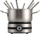 Mauviel 1830 Electric Stainless Steel Fondue Pot Silver 30.5cm