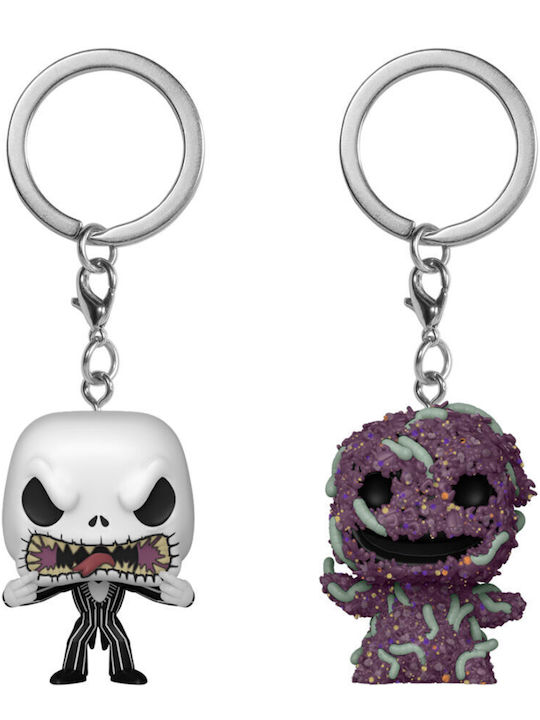 Funko Pocket Pop! Keychain Movies: Jack Skellington & Oogie Boogie 2τμχ