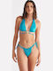 Triangle Bikini Top Blue