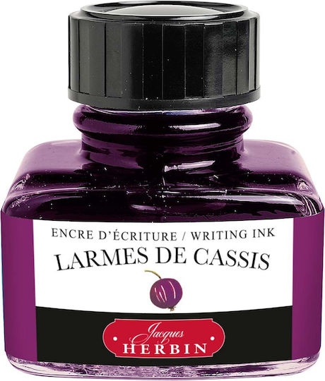 Jacques Herbin Ανταλλακτικό Μελάνι για Πένα Larmes de cassis 30ml