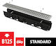 Rigola Ext.100mm Plastic Frame Si Gra.c Galv.cl.bn125 Avz102-r103