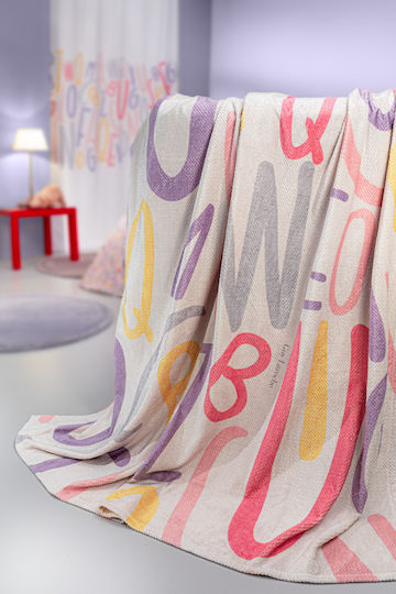 Guy Laroche Pink Blanket 220x160cm