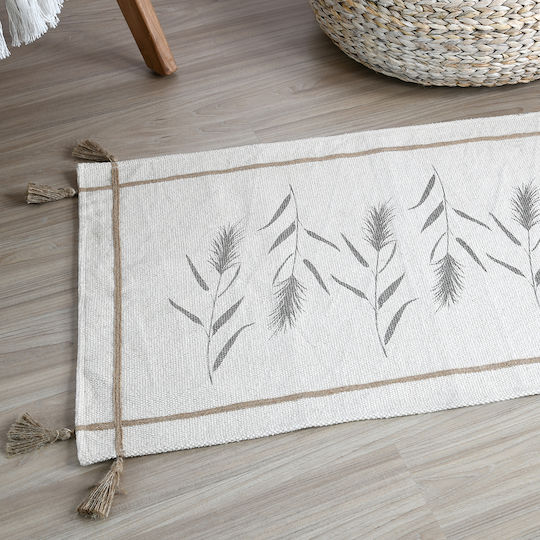 Бански килим Правоъгълена S-f Pampa BT3D818001 Naturel 60x90бр