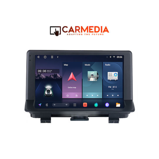 Carmedia Ηχοσύστημα Αυτοκινήτου για Audi Q3 2013-2018 (Bluetooth/USB/WiFi/GPS/Apple-Carplay/Android-Auto) με Οθόνη Αφής 9"