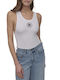 Frauen Bodysuit White / Black