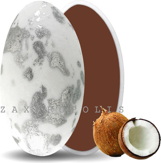 Zaxaropolis Бадеми Choco Splash във Форма Класически с Вкус Кокос Сребрист 1000гр