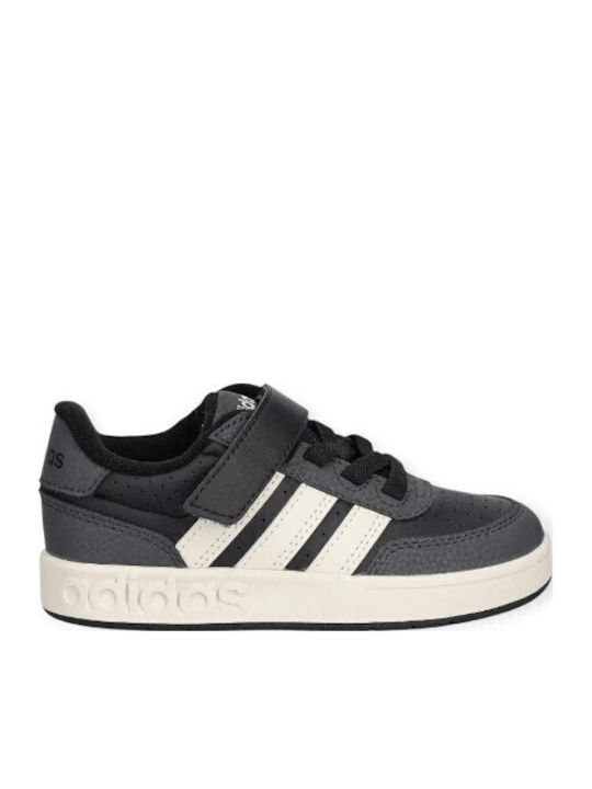 BREAKBASE Kids Sneakers with Scratch Black