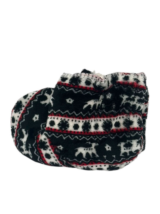 Angel Shopping Kids Slippers Boots Black