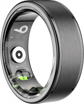 9Fit 9SRG001 Smart Ring 20mm mit Pulsmesser Schwarz