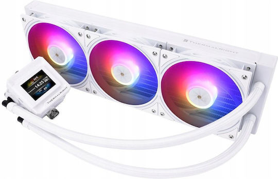 Thermalright Frozen Warframe SE 360 ARGB Sisteme De Răcire Cu Apă AIO CPU Cu 3 Ventilatoare 120mm Albe