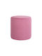 Hocker Für das Wohnzimmer Hölzernes Circlo Pink 34x34x35cm