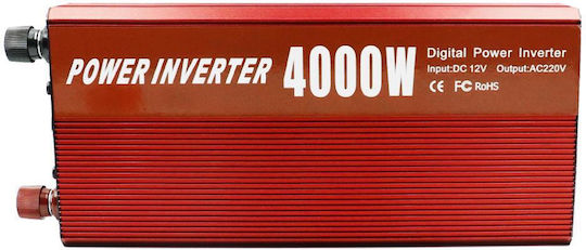 Car Inverter Modified Sinewave 4000W to Converter 12V DC in 220V AC