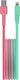 Setty USB-A to Lightning Cable Pink 1.5m