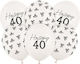Σετ Μπαλόνια Happy 40 6 Τεμ