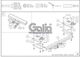 Galia Αυτόματος Κοτσαδόρος Αυτοκινήτου Opel Vectra Kombi 1995-2003 Μέγιστης Έλξης 1500kg