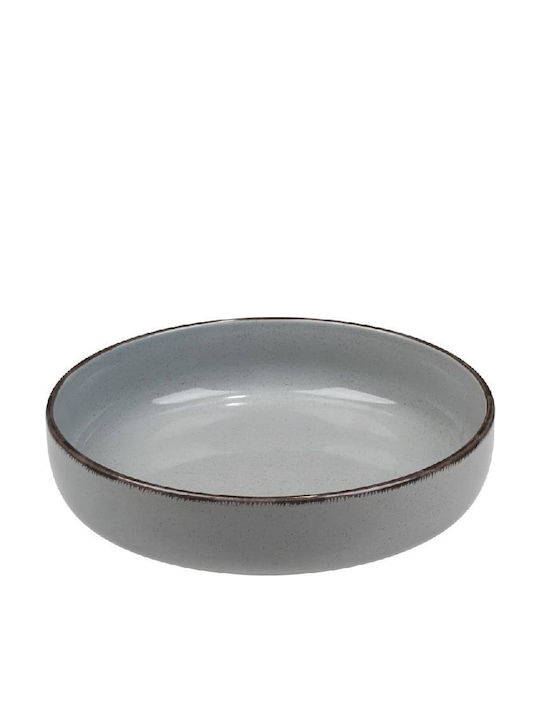 Espiel Nordic Teller Suppe Keramik Gray mit Durchmesser 21cm
