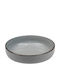 Espiel Nordic Teller Suppe Keramik Gray mit Durchmesser 21cm