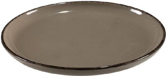 Espiel Farfurie joasă Ceramică Maro cu Diametru 27cm