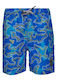 Maui & Sons Kinder Badeanzug Badeshorts Blau