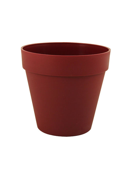 Sic Plast Deco Γλάστρα Μπορντω 10x10x9.5εκ.