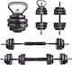 inSPORTline ON-X Hantelset mit Stange Gesamtgewicht 40kg