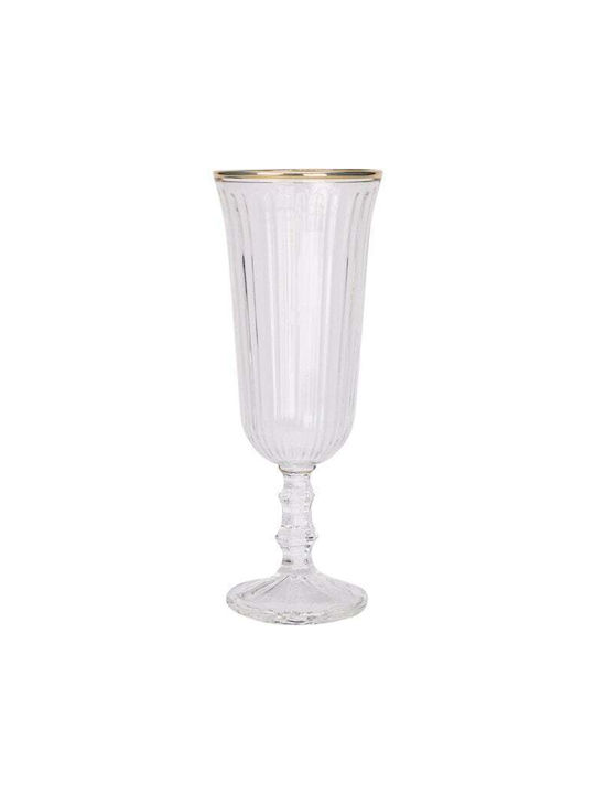 Koopman Ποτήρι Σαμπάνιας από Γυαλί Κολωνάτο 120ml