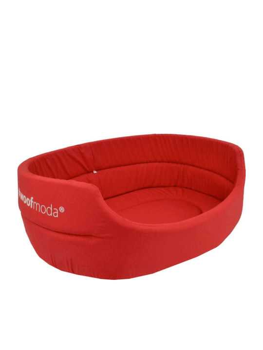 Woofmoda Φωλιά Σκύλου Κόκκινη 63εκ.