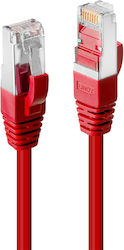 Lindy 45621 SF/UTP Cat.6 Καλώδιο Ethernet 0.5m Κόκκινο Lindy 45621 SF/UTP Cat.6 Καλώδιο Ethernet 0.5m Κόκκινο
