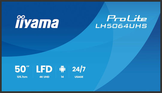 Iiyama LH6564UHS-B1AG Public Display LCD VA 4K UHD 65"