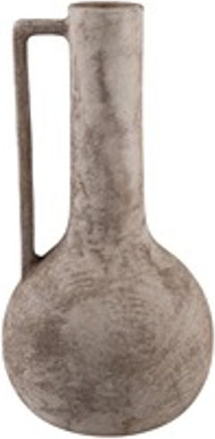 Zen Collection Διακοσμητικό Βάζο Κεραμικό Καφέ Φ17.5xΥ34cm