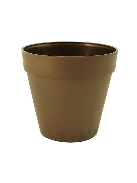 Sic Plast Deco Γλάστρα Μπρούτζινη 10x10x9.5εκ.