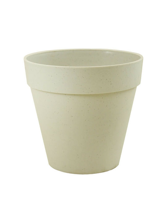 Sic Plast Deco Γλάστρα Γκρι 10x10x9.5εκ.
