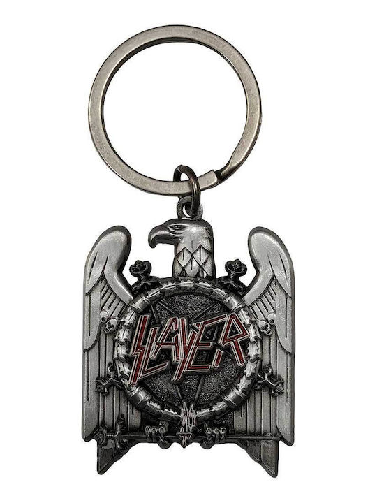 Metallic Slayer Silver Eagle V.2 Keychain Slaykey03