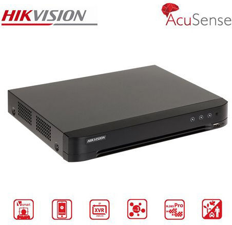 Hikvision Înregistrare video DVR 8 canale cu rezoluție 4K IDS-7208HTHI-M2/XT