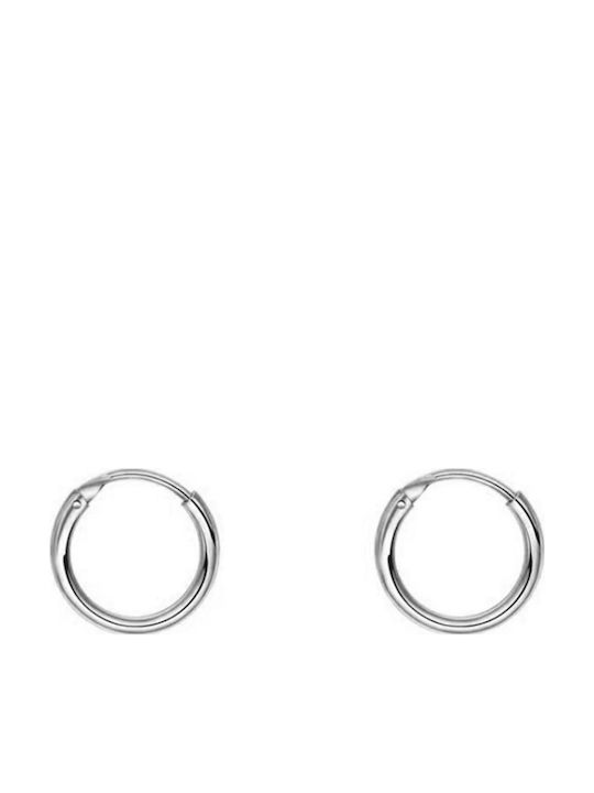 Bode Men's Earrings Hoops made of Silver