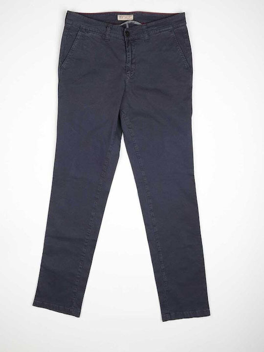 Pantaloni Chino Elastic Blue